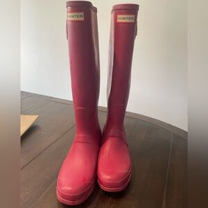 Pink Hunter Rainboots